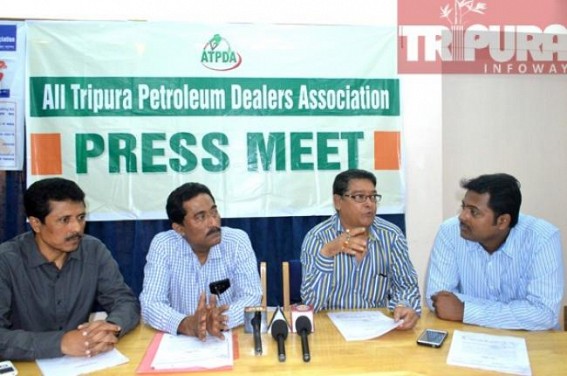 â€˜No purchase-No saleâ€™-All Tripura Petroleum Dealers Association calls for two day long strike